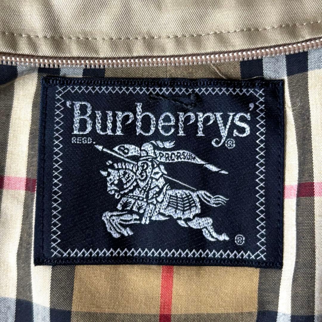 【美品✨】バーバリー　ステンカラーコート　トレンチ　ライナー　チェック ベージュ