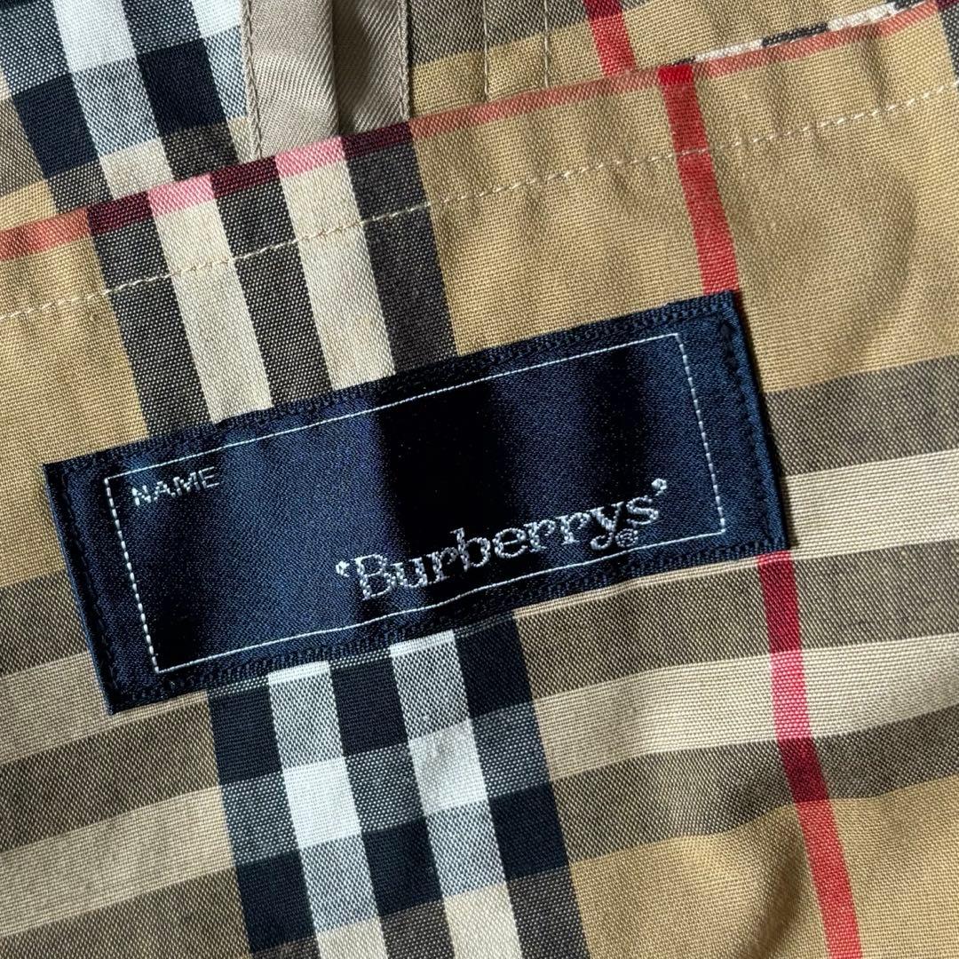 【美品✨】バーバリー　ステンカラーコート　トレンチ　ライナー　チェック ベージュ