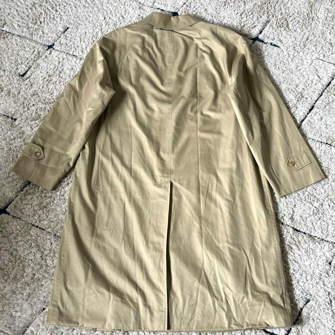 【美品✨】バーバリー　ステンカラーコート　トレンチ　ライナー　チェック ベージュ