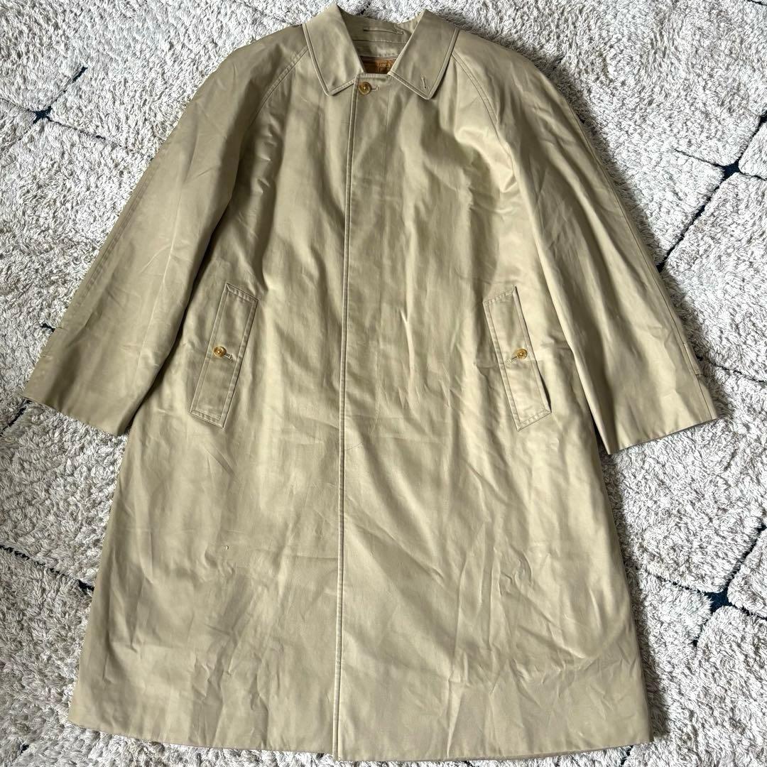 【美品✨】バーバリー　ステンカラーコート　トレンチ　ライナー　チェック ベージュ