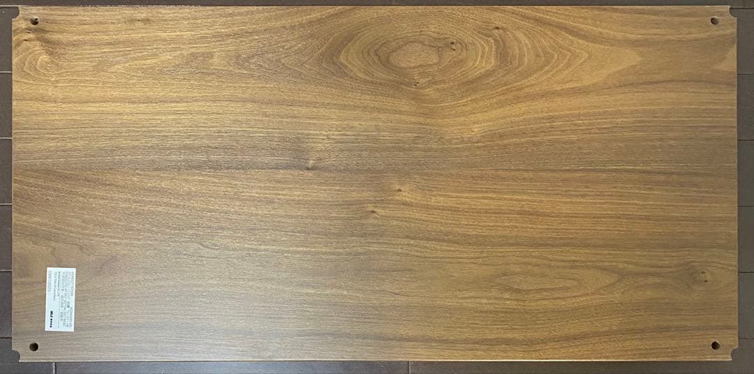 無印良品 ステンレスユニットシェルフ追加棚 ウォールナット　2つセット