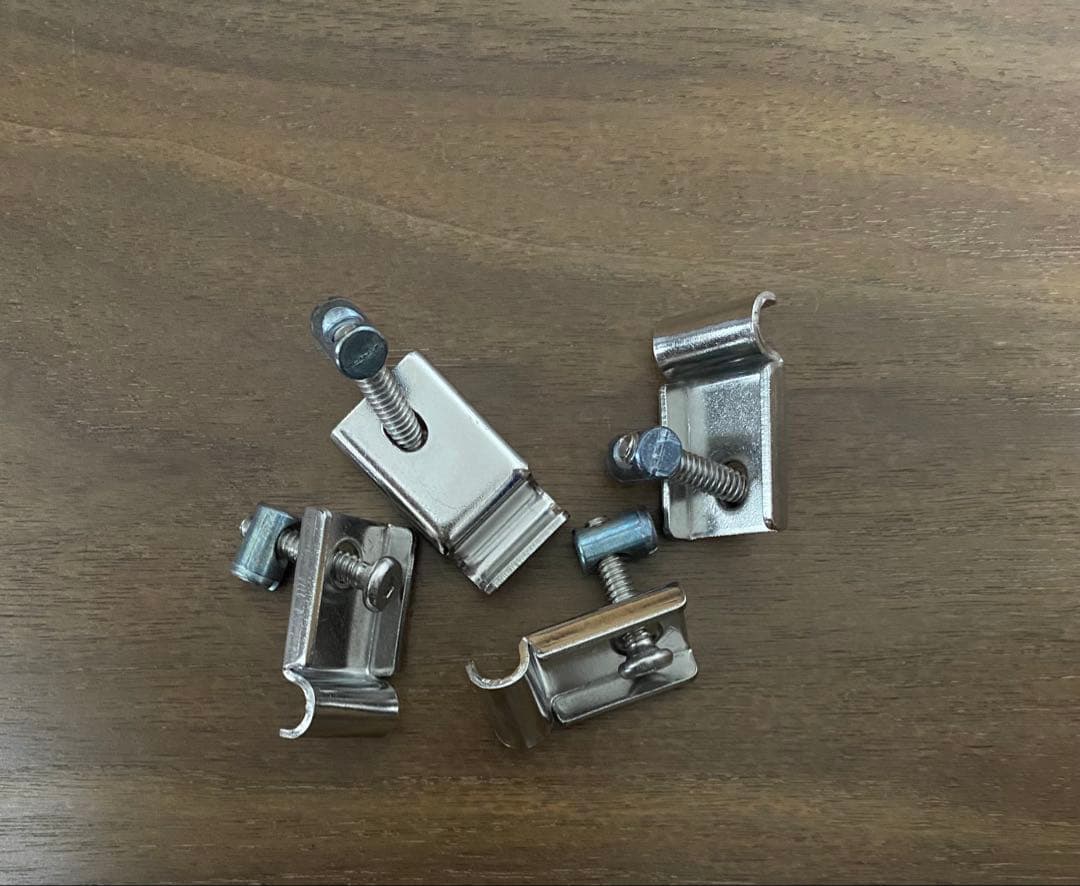 無印良品 ステンレスユニットシェルフ追加棚 ウォールナット　2つセット