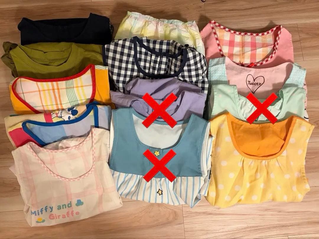 保育士エプロン１３点　まとめ売り