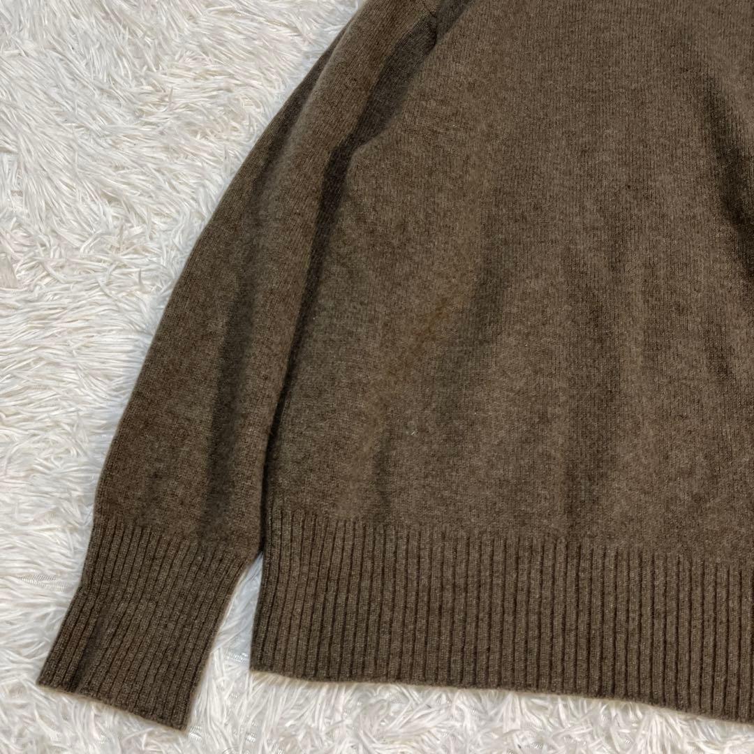 ドゥーズィーエムクラス ニット タートルネック ウール ブラウン セーター