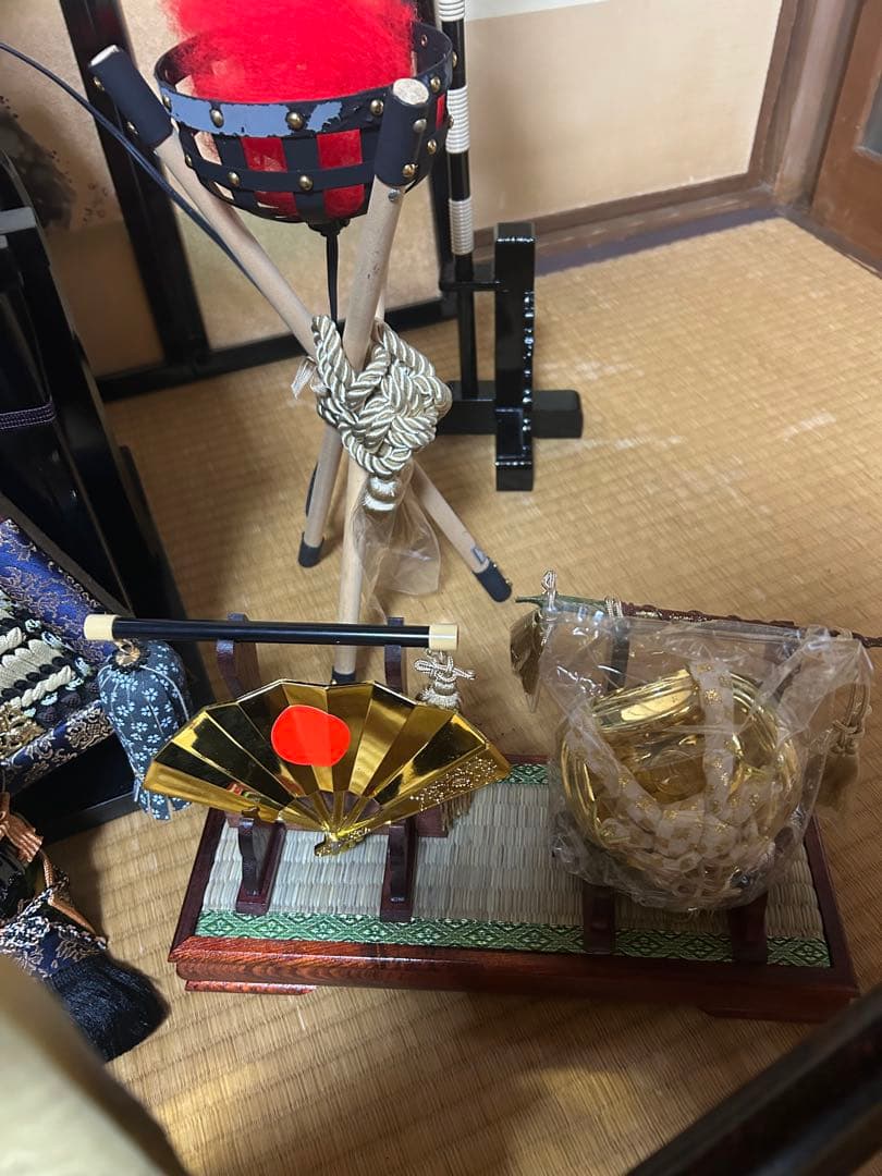 伝統的 五月人形 武士の兜セット