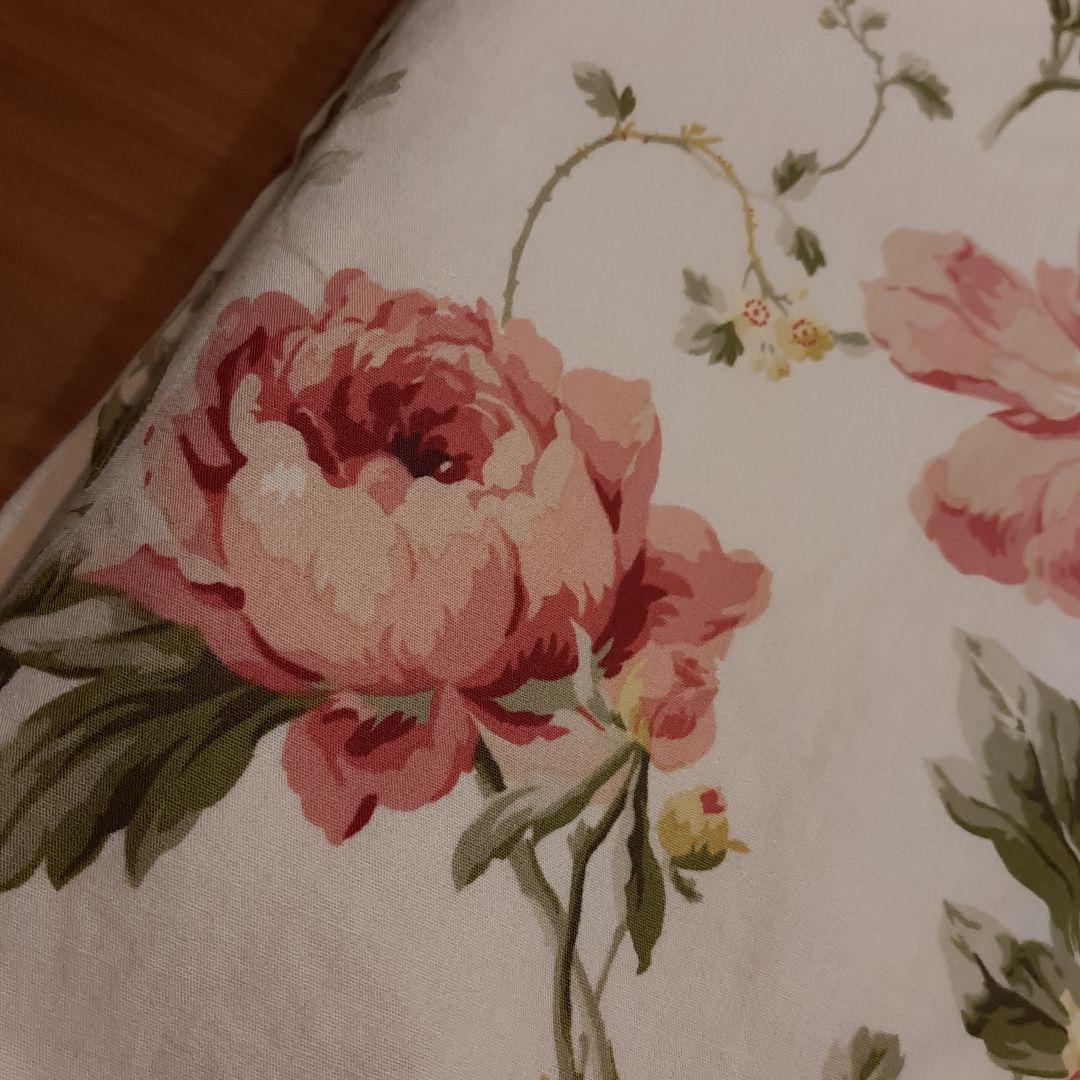 最終値下げ★美品★ ローラアシュレイ　デュベカバー　ピオニー（キング）