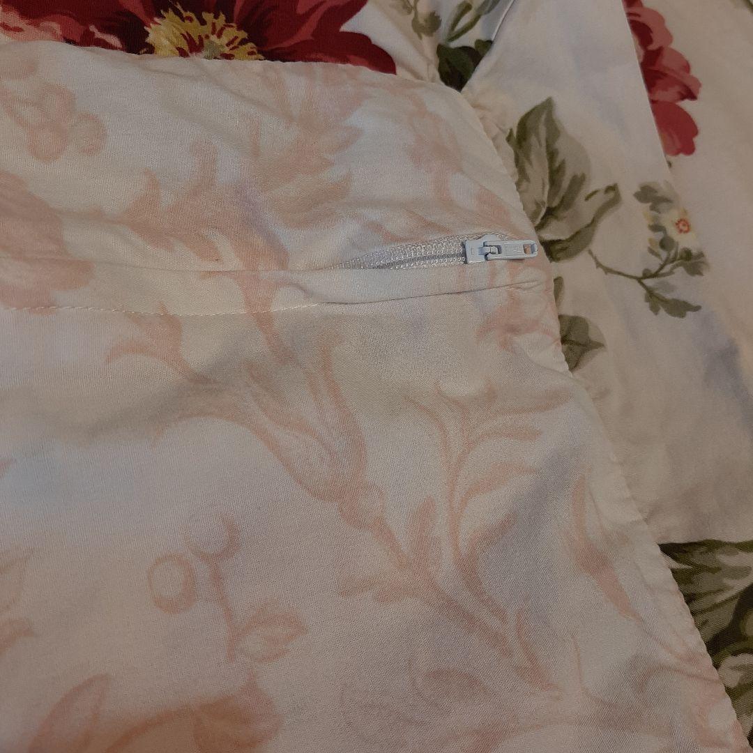 最終値下げ★美品★ ローラアシュレイ　デュベカバー　ピオニー（キング）