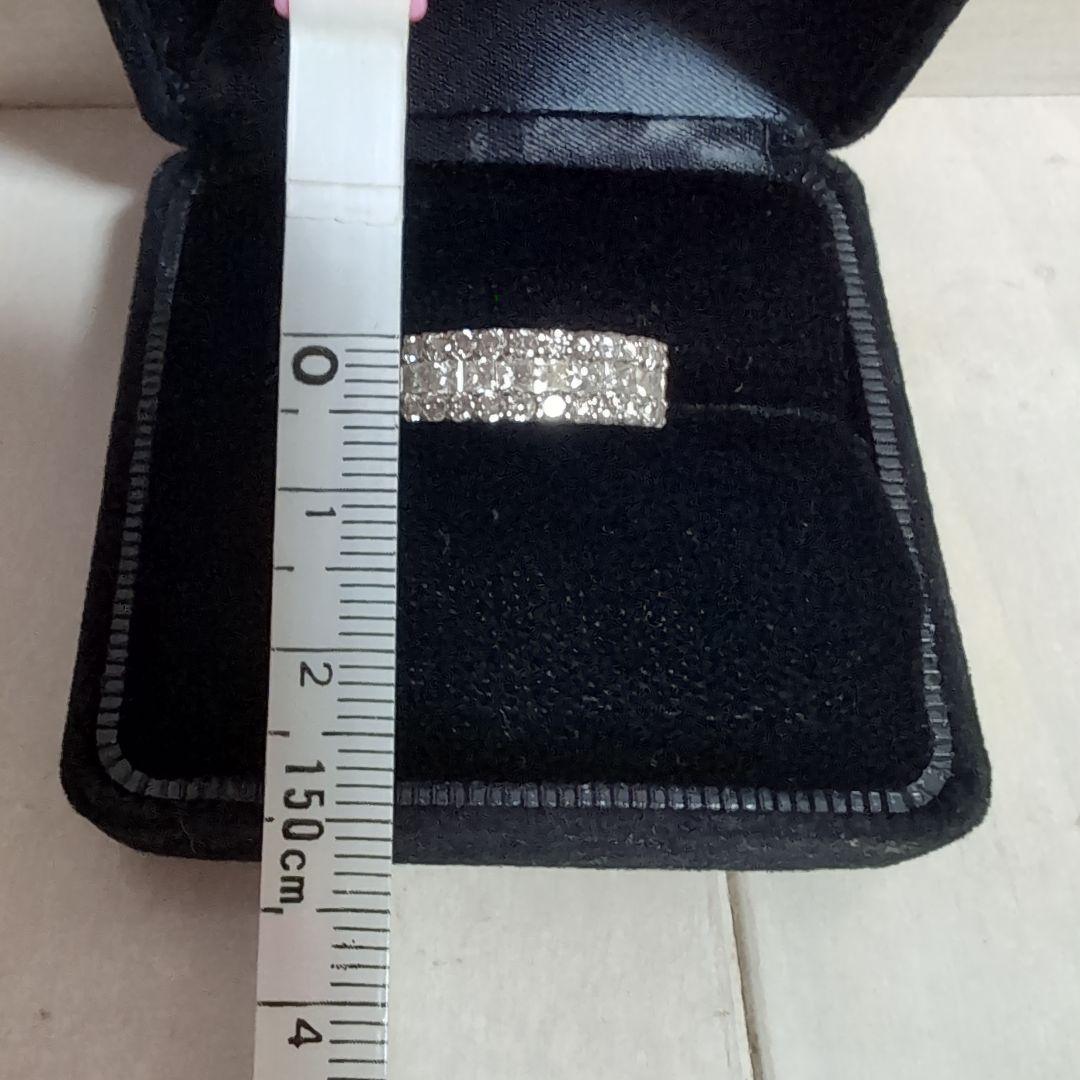 プラチナ ダイヤモンド 1.00ct パヴェ リング pt900 #8.5