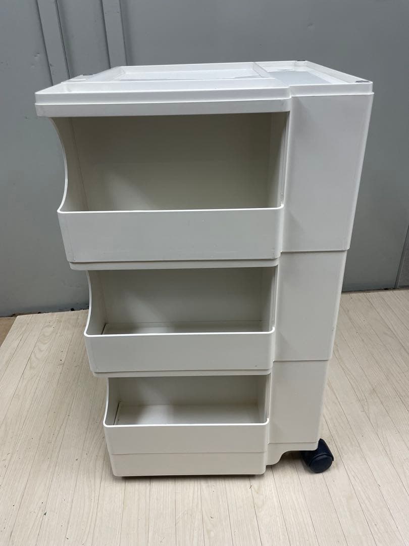 B-LINE ボビーワゴン3段 5トレイ ホワイト