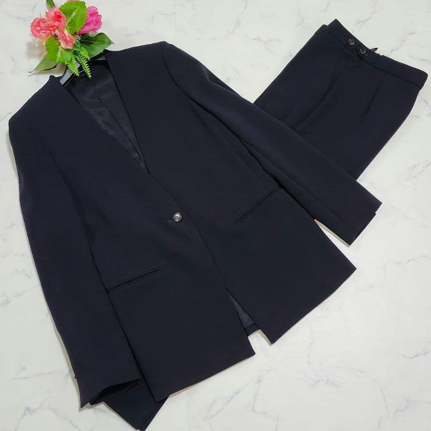 最終値下げ　セオリー　NEW SYNTHETIC CREPE　パンツスーツ