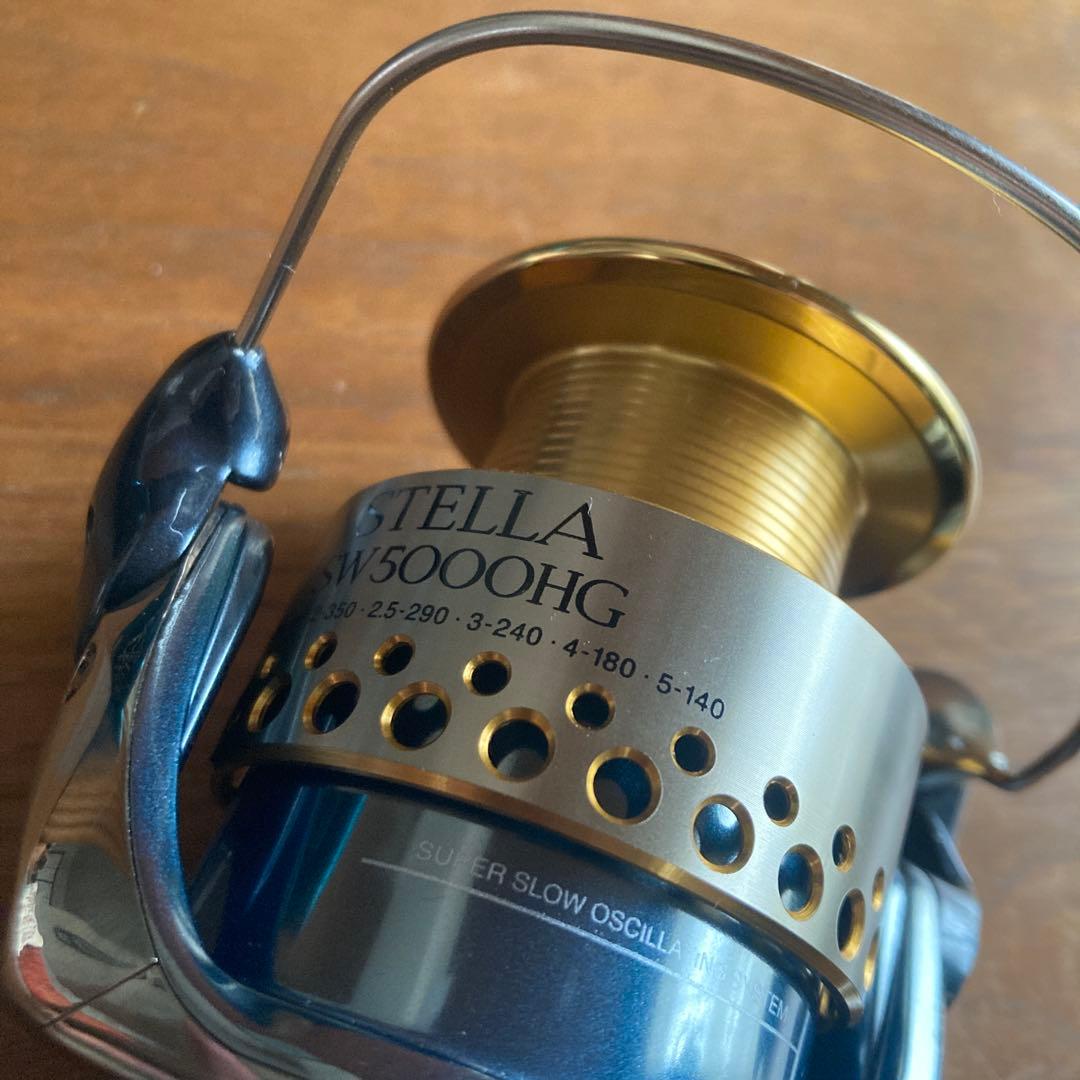 シマノ　ステラ　STELLA SW 5000HG スピニングリール　美品