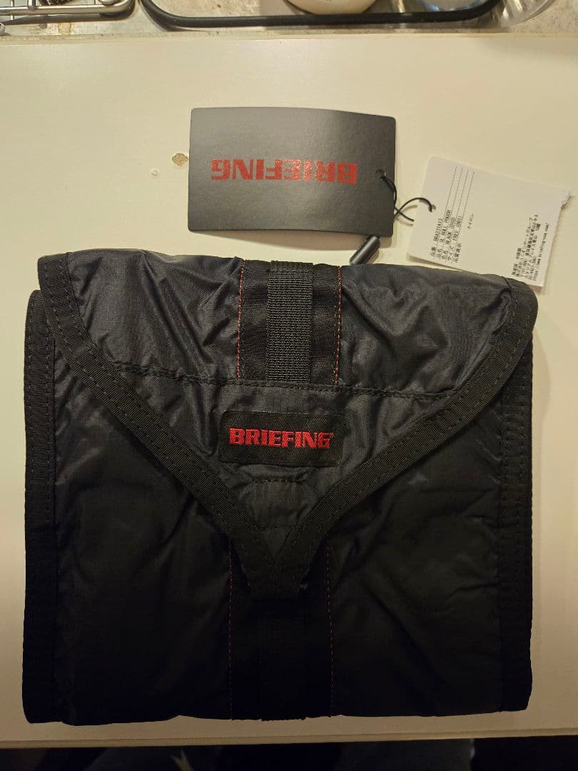 BRIEFING トラベルポーチ 黒