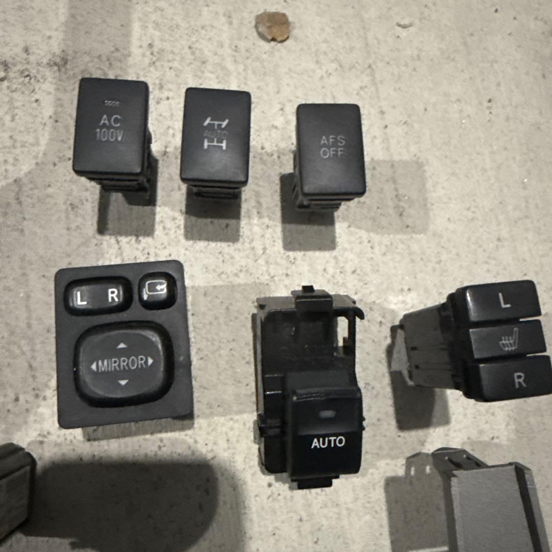 工具好き　ACR50 エスティマ　LED打ち替え済　スイッチセット