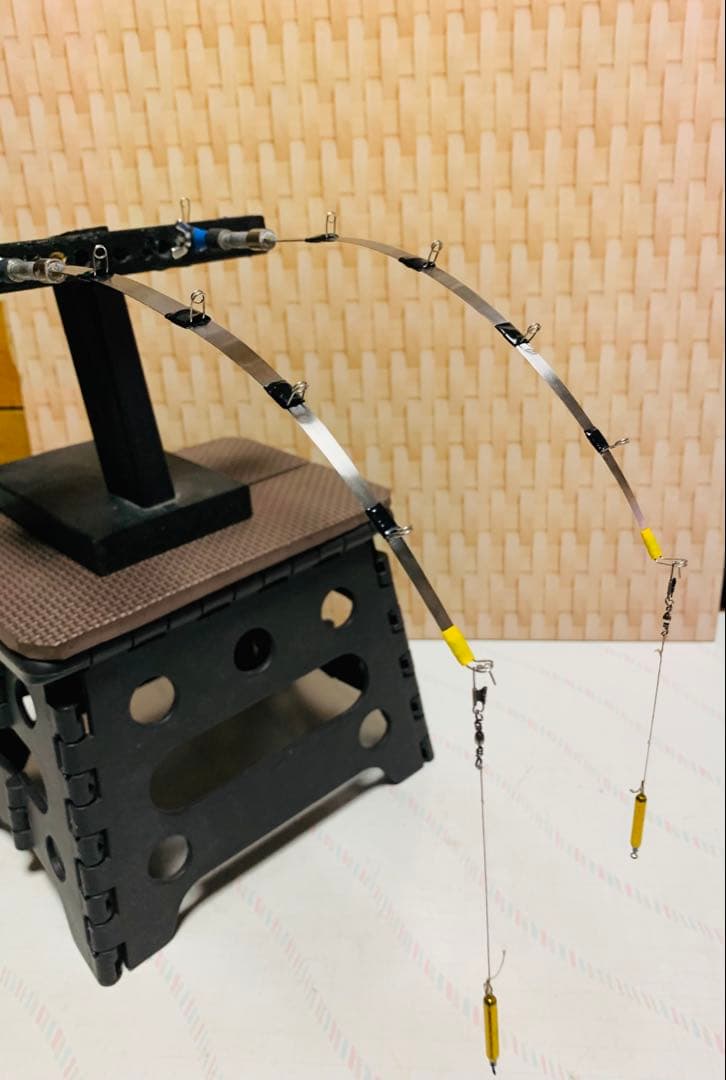 オススメ　ワカサギ　ステンレス穂先　全長約250ミリ　2本