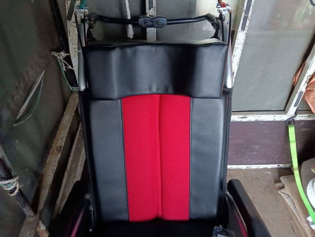 【美品】MIKI/ミキ介助型車いすTRC-1ティルトリクライニング折りたたみ