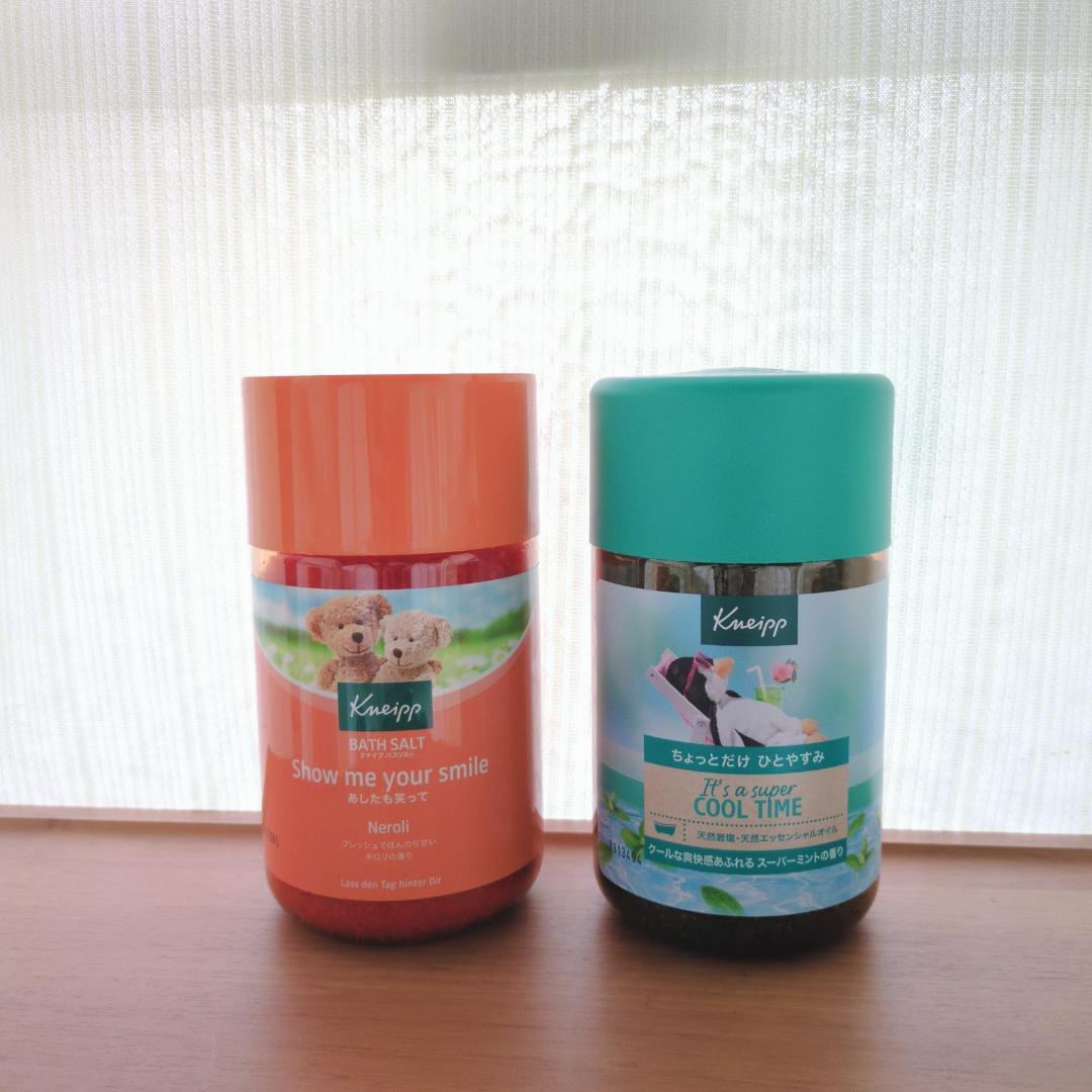 【新品・未使用】クナイプ バスソルト スーパーミントの香り＆ネロリの香り