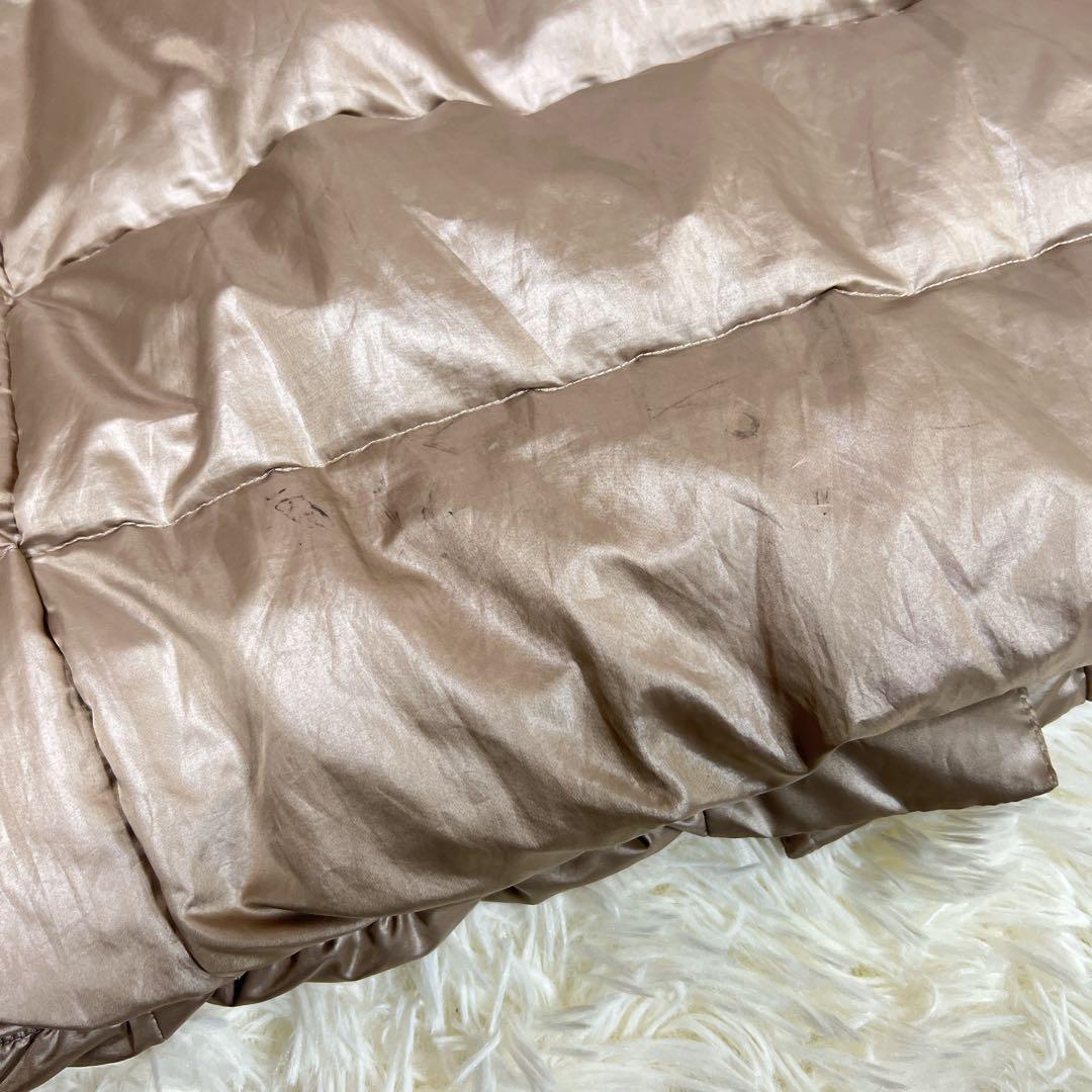 nano universe ×西川ダウン　フォックスファー　Aラインダウンコート