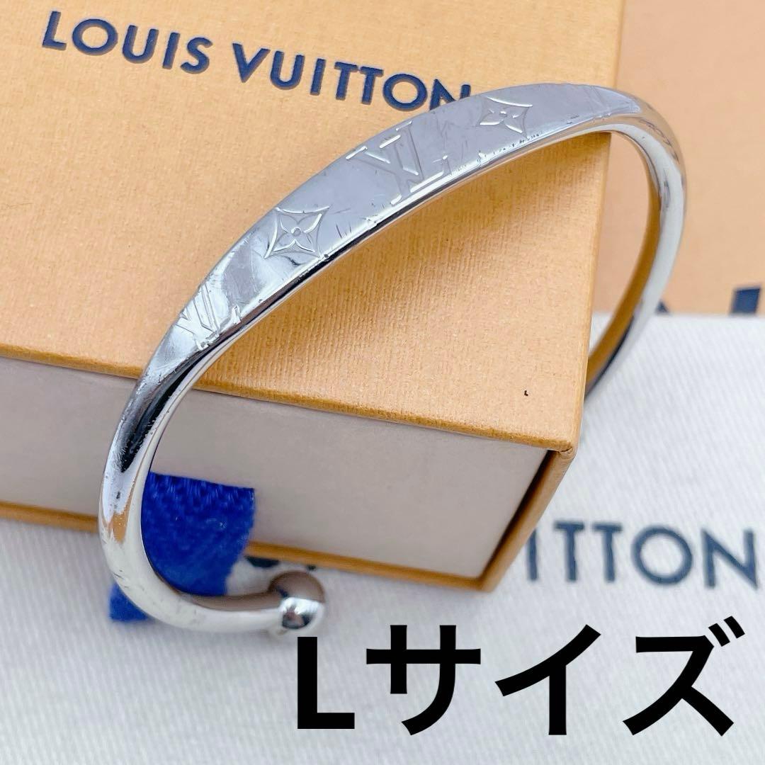 LOUIS VUITTON ジョンク　バングル　モノグラム　Lサイズ