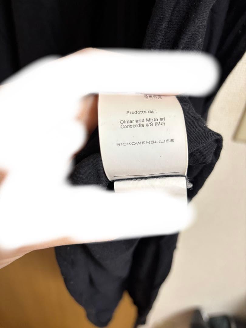 リックオウエンス カットソー