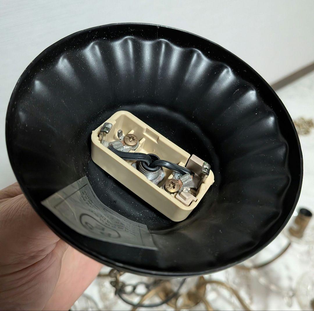 高級　クリスタル装飾　9灯式　シャンデリア　ビルド