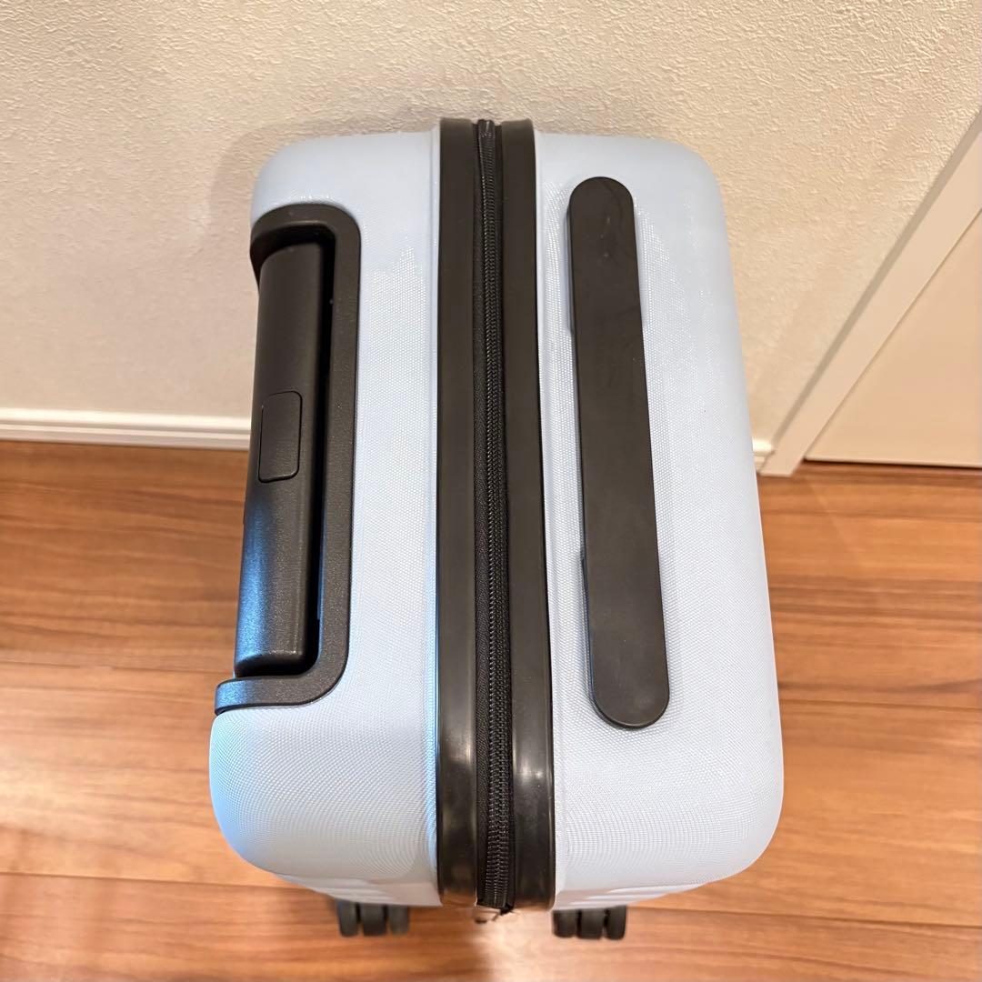 無印良品 キャリーケース ライトブルー 19リットル 19L