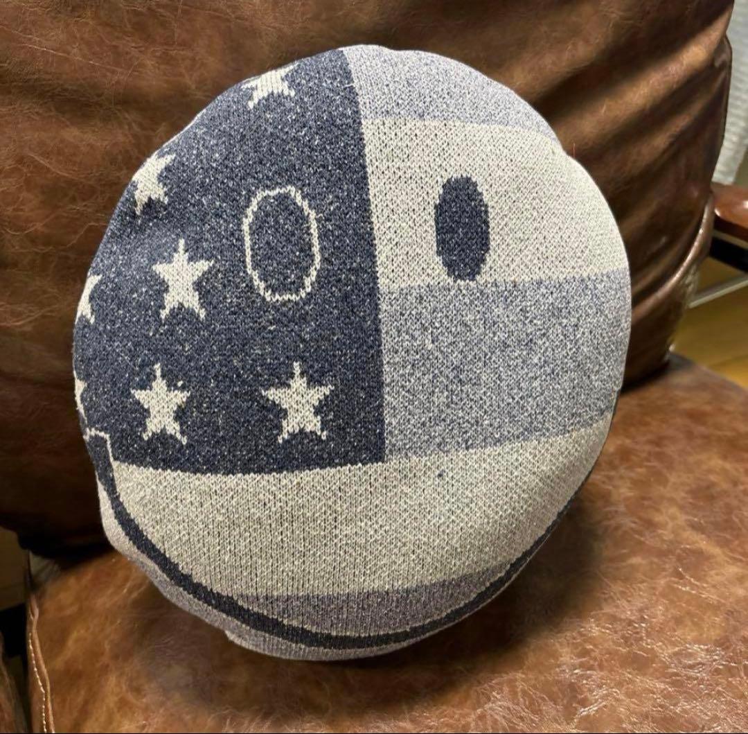 ナルコメ　ジャーナルスタンダードファニチャー　スマイルクッション✖️2