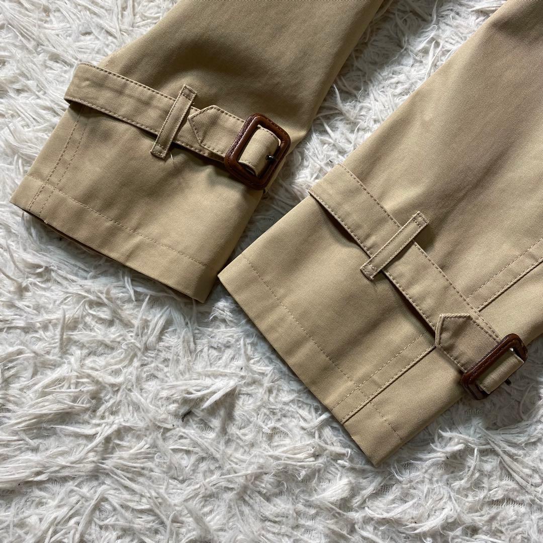 美品】バーバリーロンドン　トレンチコート　ノバチェック　40サイズ　シングル　L