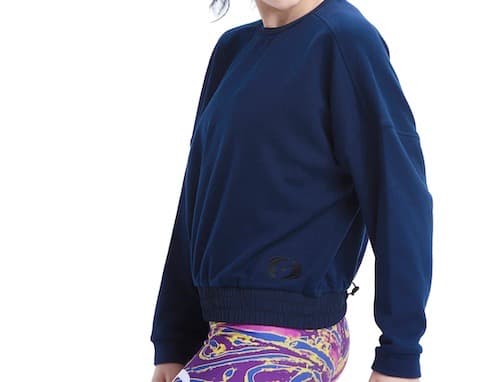 衣類01／S：salsation サルセーション　トレーナー　ネイビーブルー