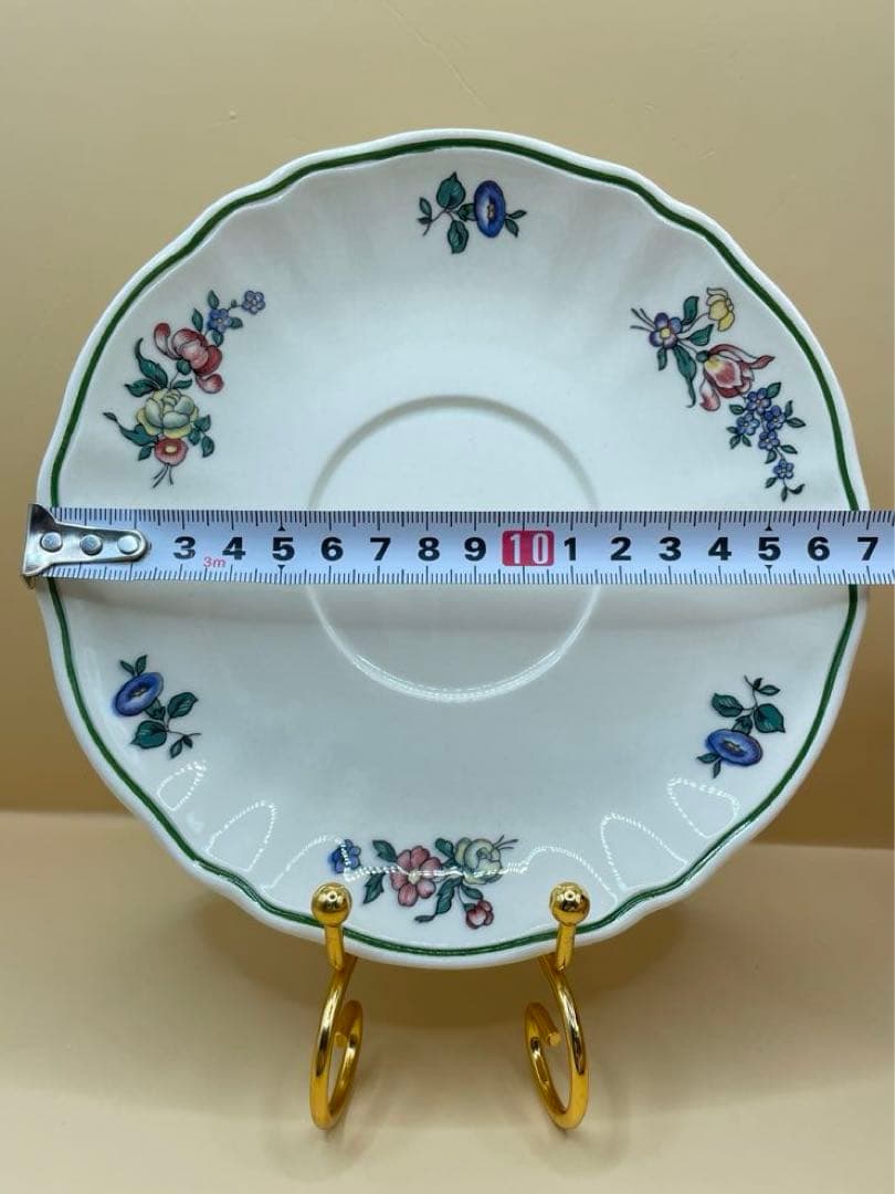 ビレロイ&ボッホ Alt Strassburg スープ皿＆ソーサー4点セット