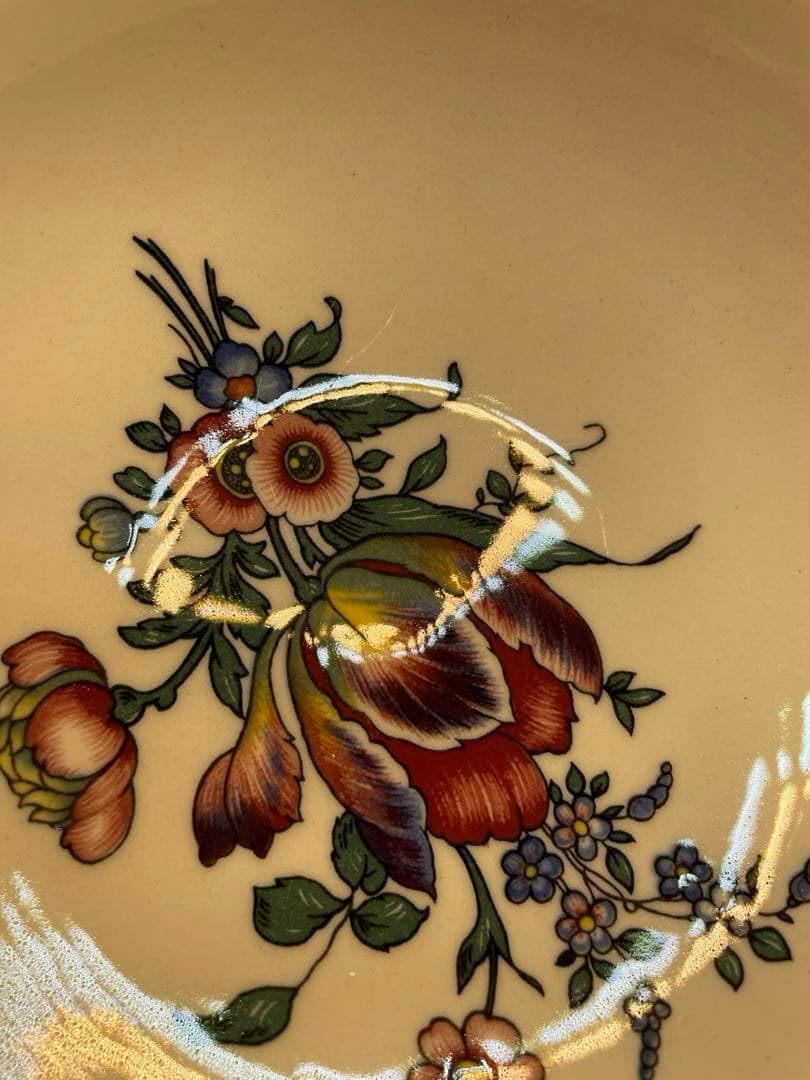 ビレロイ&ボッホ Alt Strassburg スープ皿＆ソーサー4点セット