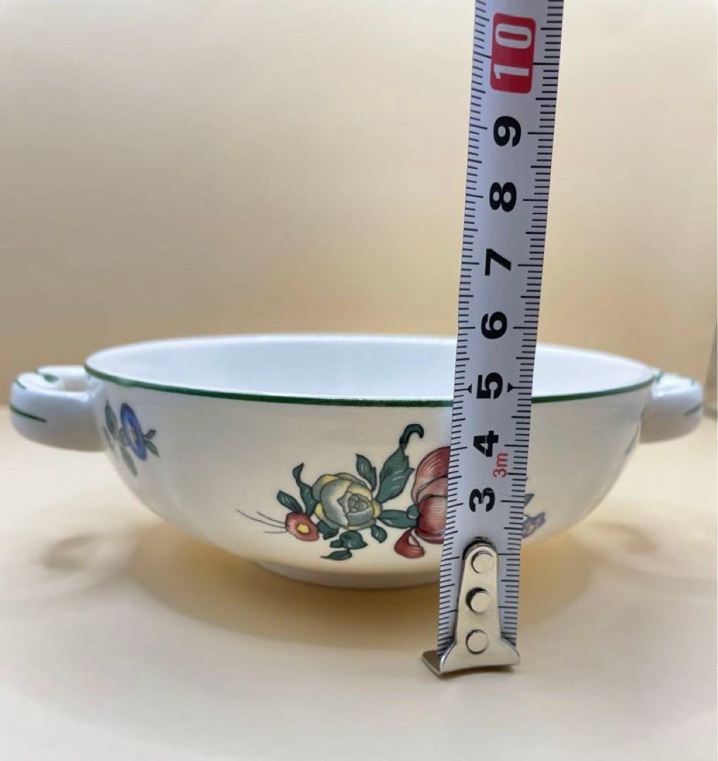 ビレロイ&ボッホ Alt Strassburg スープ皿＆ソーサー4点セット