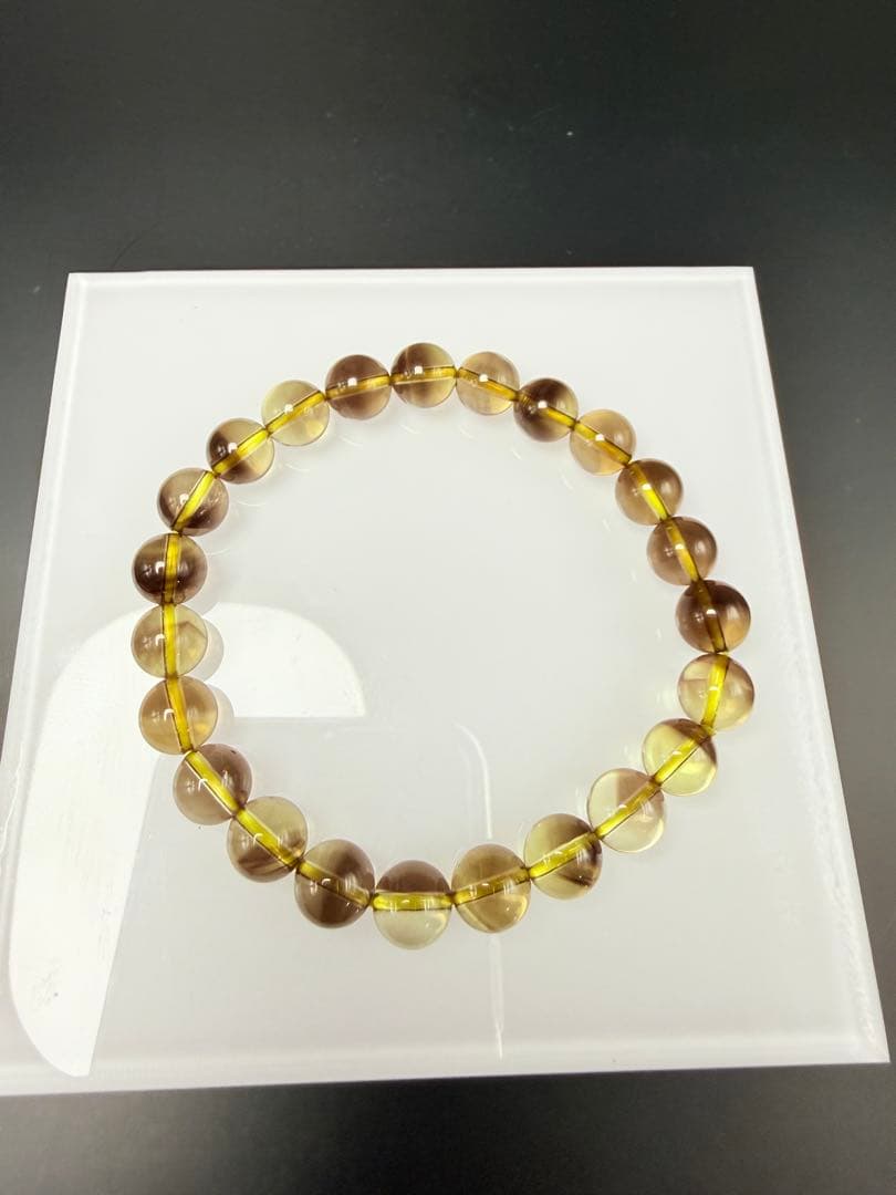ブラックファントムイエロークォーツブレスレット【ハイクオリティ】ゼウスクォーツ