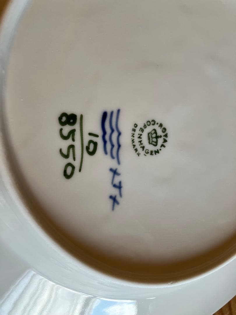 ロイヤルコペンハーゲン　ブルーフラワー　アンギュラー　22プレート×6