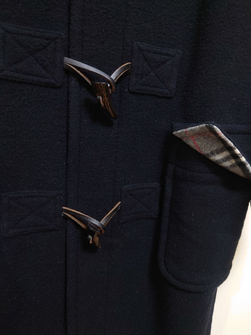 Burberrys BlueLabelダッフルコート 黒