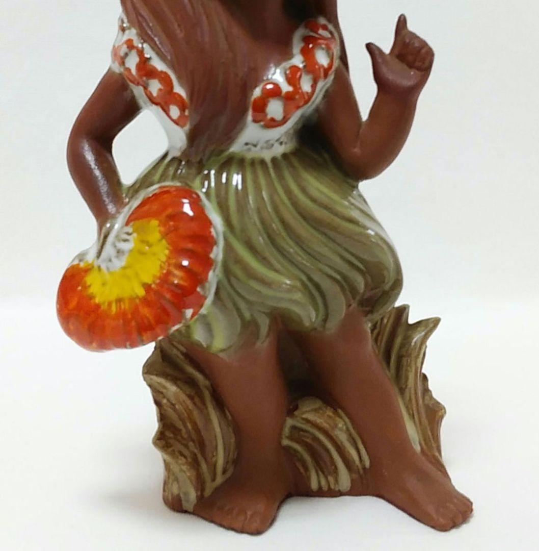 ハワイアン人形 フラドール置物❤︎1960年ハワイアンティーク・オリジナル人形