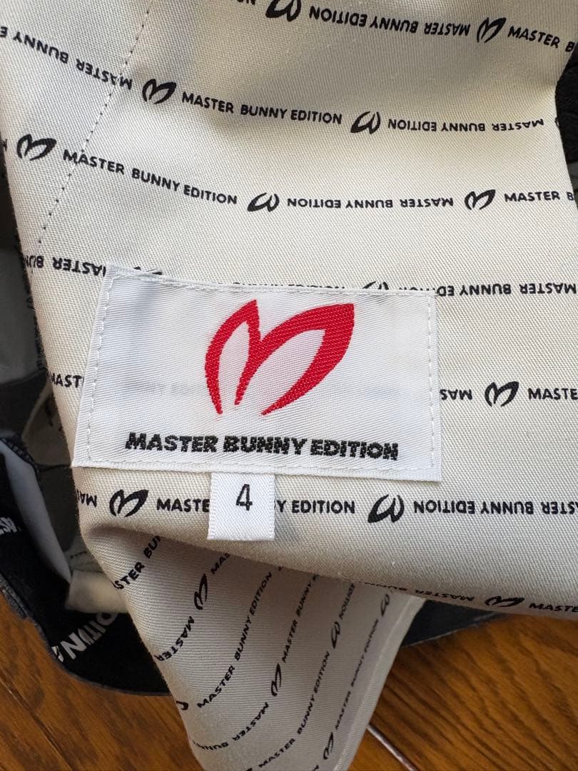 新品！未使用！MASTER BUNNY パーリーゲイツ　ゴルフパンツ　サイズ4