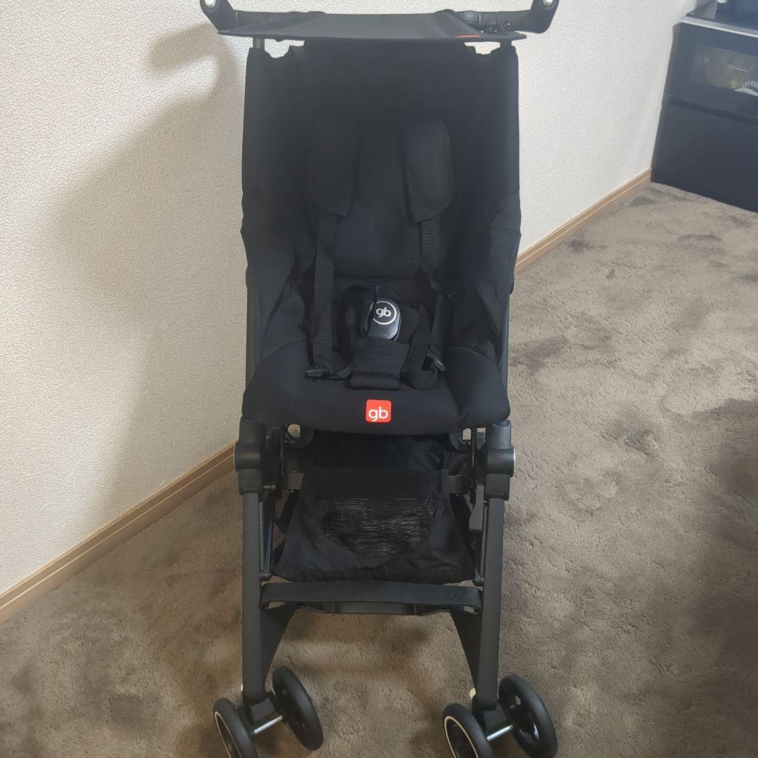 飯尾Tで猫美品pockit 折りたたみベビーカー