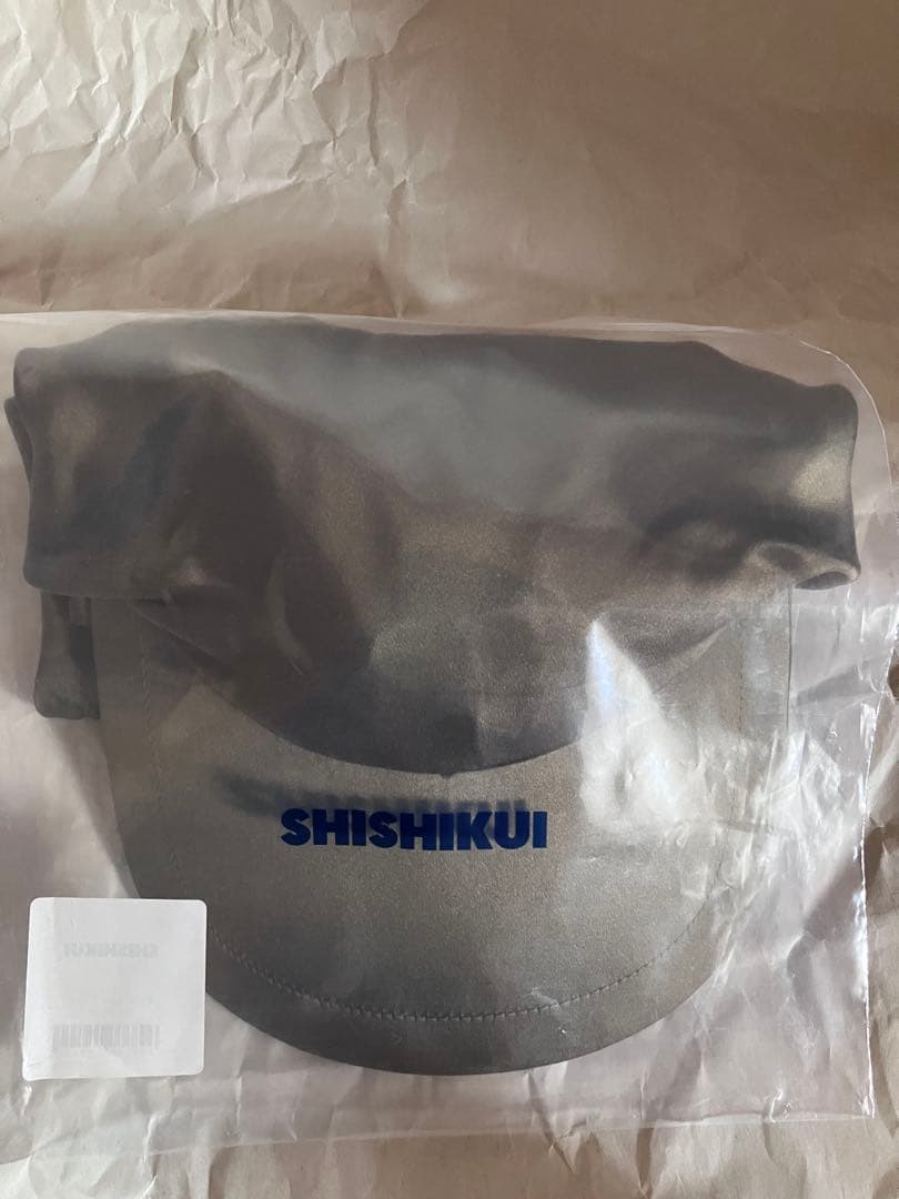 【新品】SHISHIKUI SILK SCARF CAP / KHAKI
