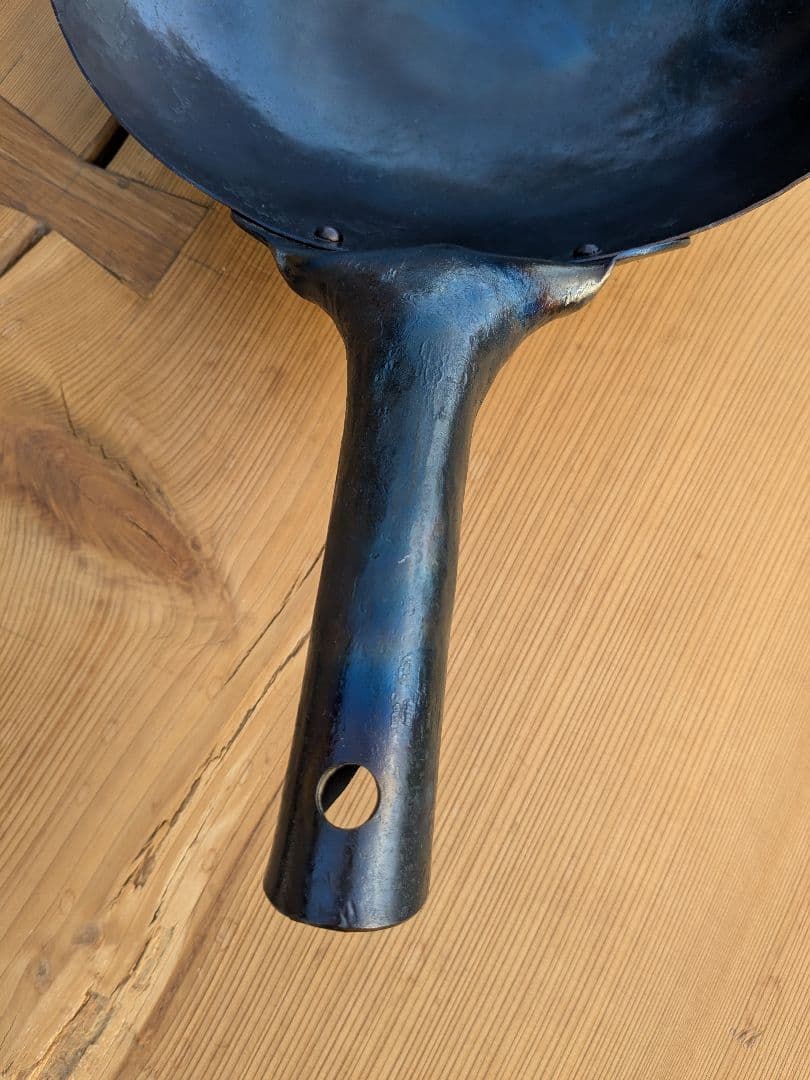 鍛造ハンドメイド中華鍋３３センチ　北京鍋