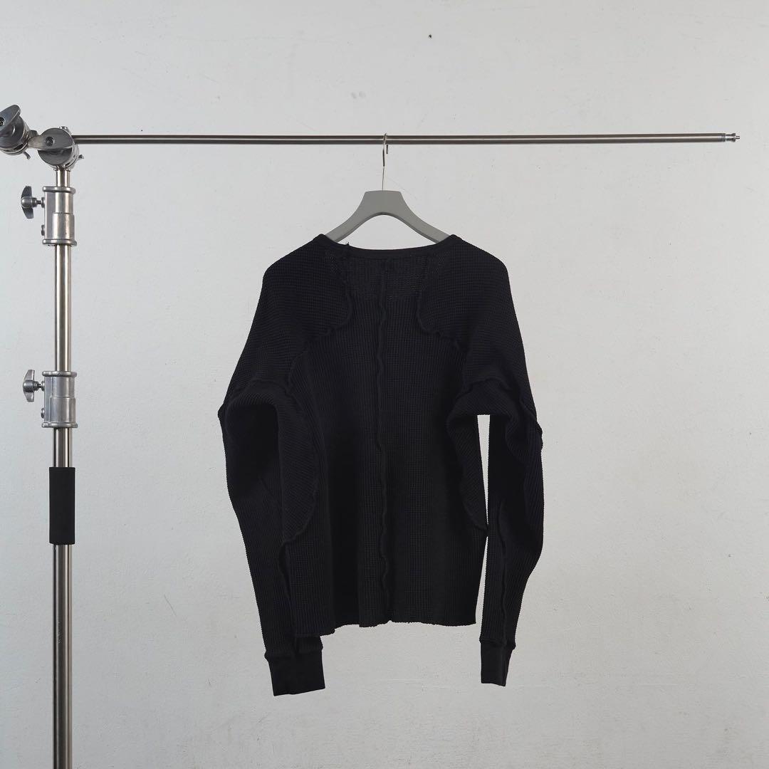 トップス NVRFRGT WAFFLE THERMAL LONGSLEEVE TSHIRT