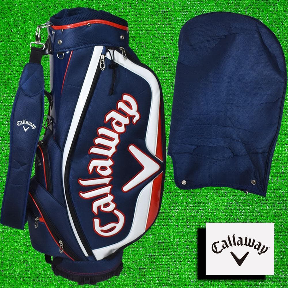 Callaway/キャロウェイ キャディバッグ9型【ネイビー】美品！