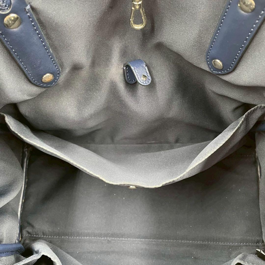 美品　ケイトスペード　2wayトートバッグ　スペードフラワー　ジャガード