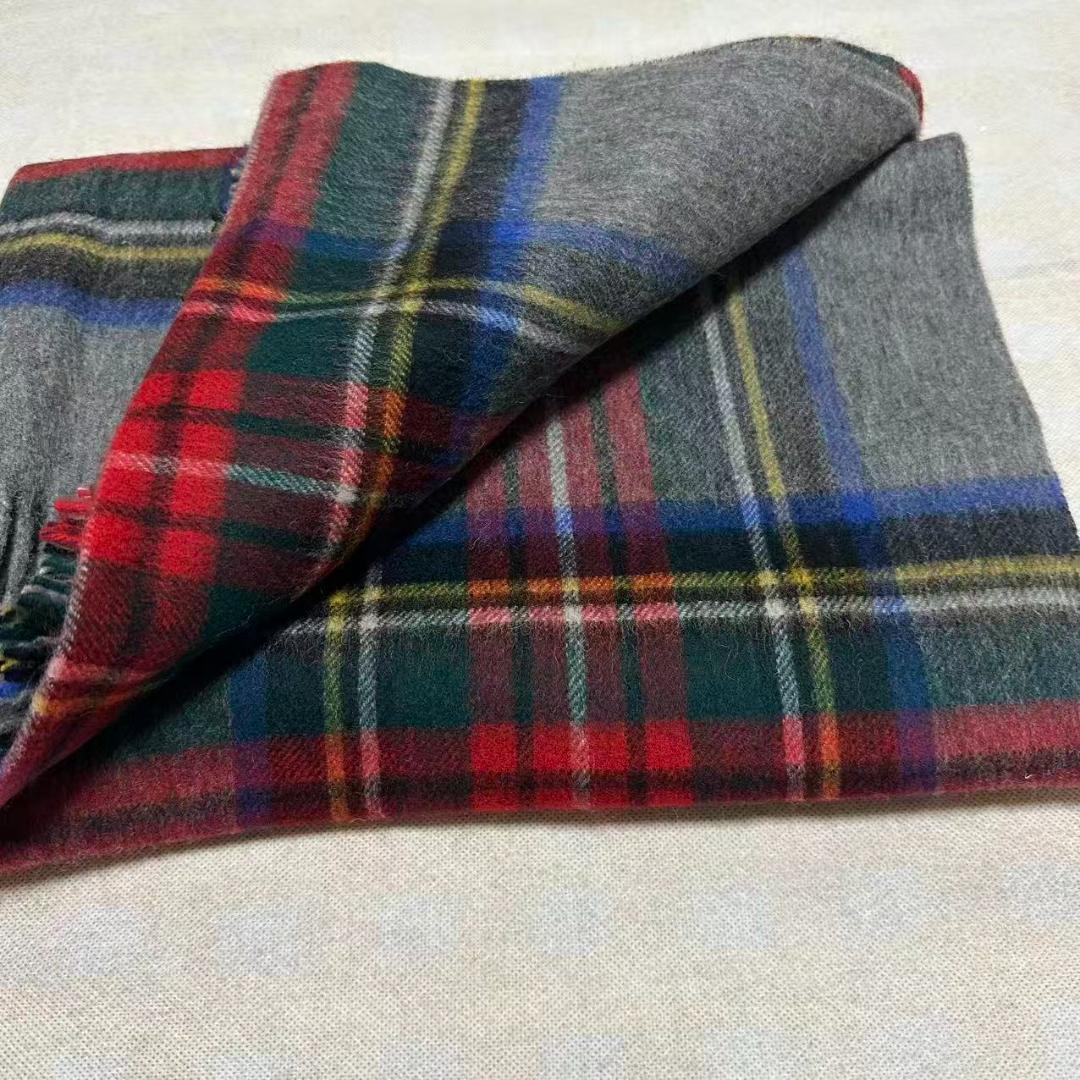 メ*イ様 ジョンストンズ カシミア 大判グレースチュワート ストール マフラー