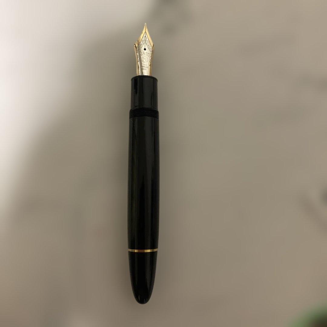 ク*ケ様 モンブラン 149 万年筆 80年代 14C 吸入式 14K金