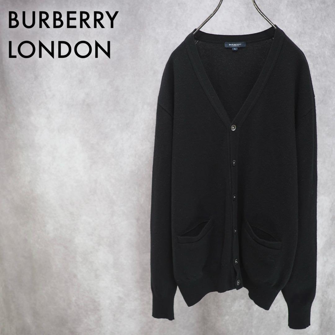 BURBERRY LONDON｜00’s ウールカーディガン（Black・L）