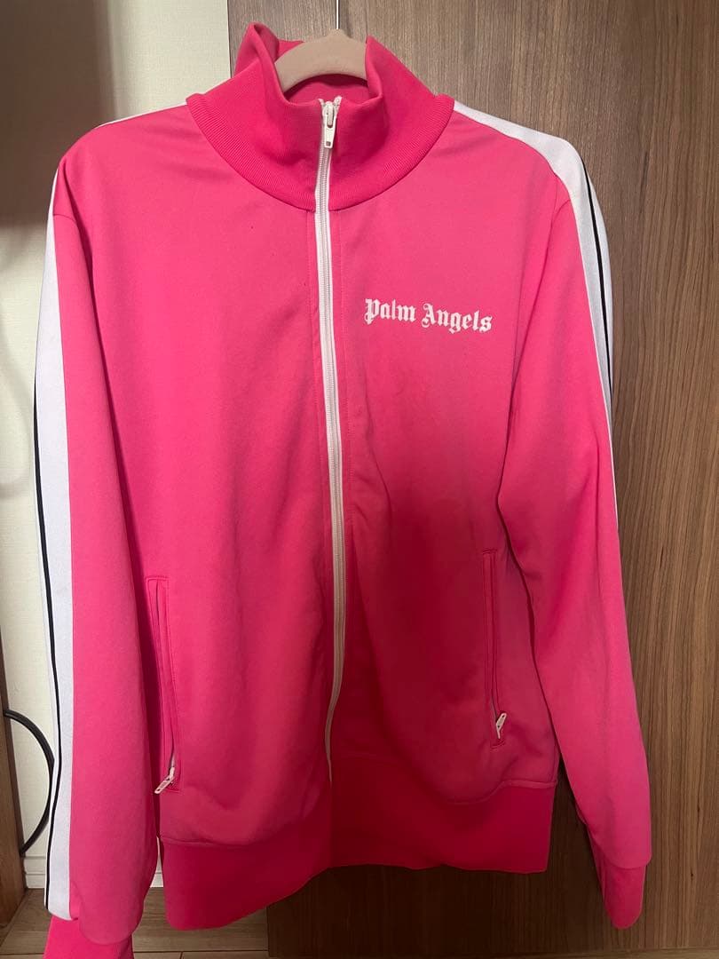 【美品】Palm Angelsトラックジャケットピンク パームエンジェルス