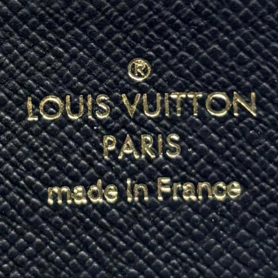 【最新型IC美品】ルイヴィトン　エピ　ジッピーウォレット　ゴールド金具　ブラック