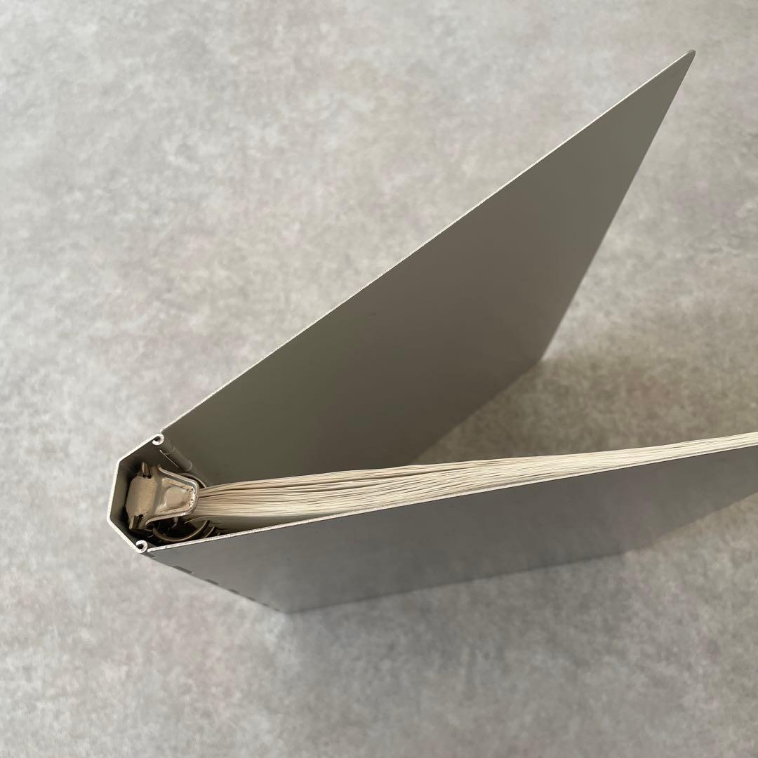 無印良品【激レア】B5サイズ26穴 アルミバインダー