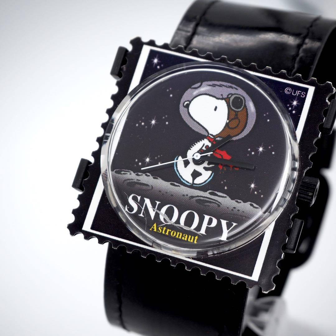 574 稼働 STAMPS レディース メンズ 時計 スヌーピー アストロノーツ