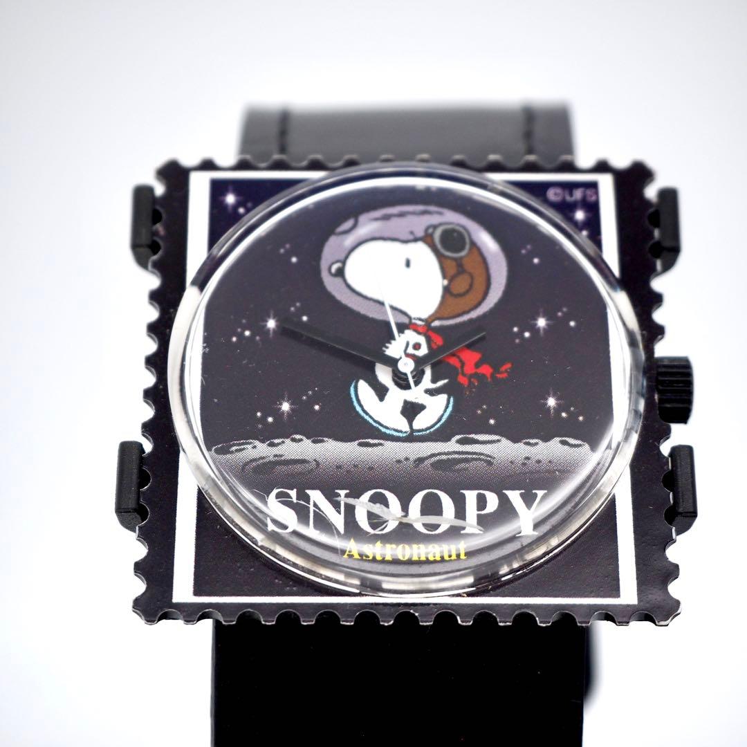 574 稼働 STAMPS レディース メンズ 時計 スヌーピー アストロノーツ